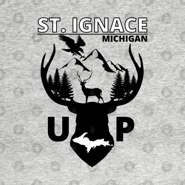 St. Ignace Michigan Upper Peninsula by Energized Designs